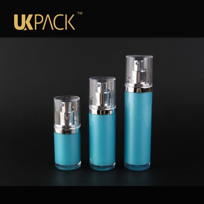 본질 아이 크림을 위한 UKPACK 이중 레이어 30 밀리람베르트 PMMA 화장용 공기 없는 펌프 병