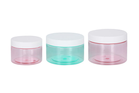 Empty Transparent PET 100g 250g 300g Body Cream Jar Od 92mm