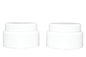 PP Double Layer Round Cream Jar Skincare Cosmetic Packaging 50g 100g