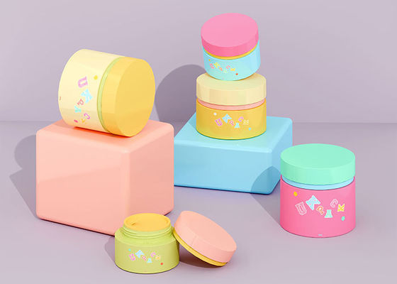 50g 100g 200g PP Cream Jar with Spoon - Wide Mouth Container for Cosmetics, DIY Skincare Packaging