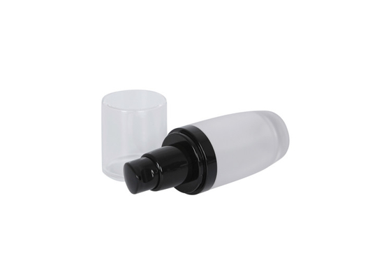 Custom Frosted Glass Foundation Bottle For Travel Skin Care