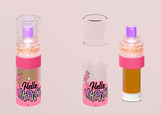 30ml/50ml 듀얼 챔버 공기 없는 스프레이 병 얇은 안개, 오래 지속되는 신선성, 즉시 적용